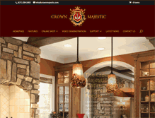 Tablet Screenshot of crownmajestic.com